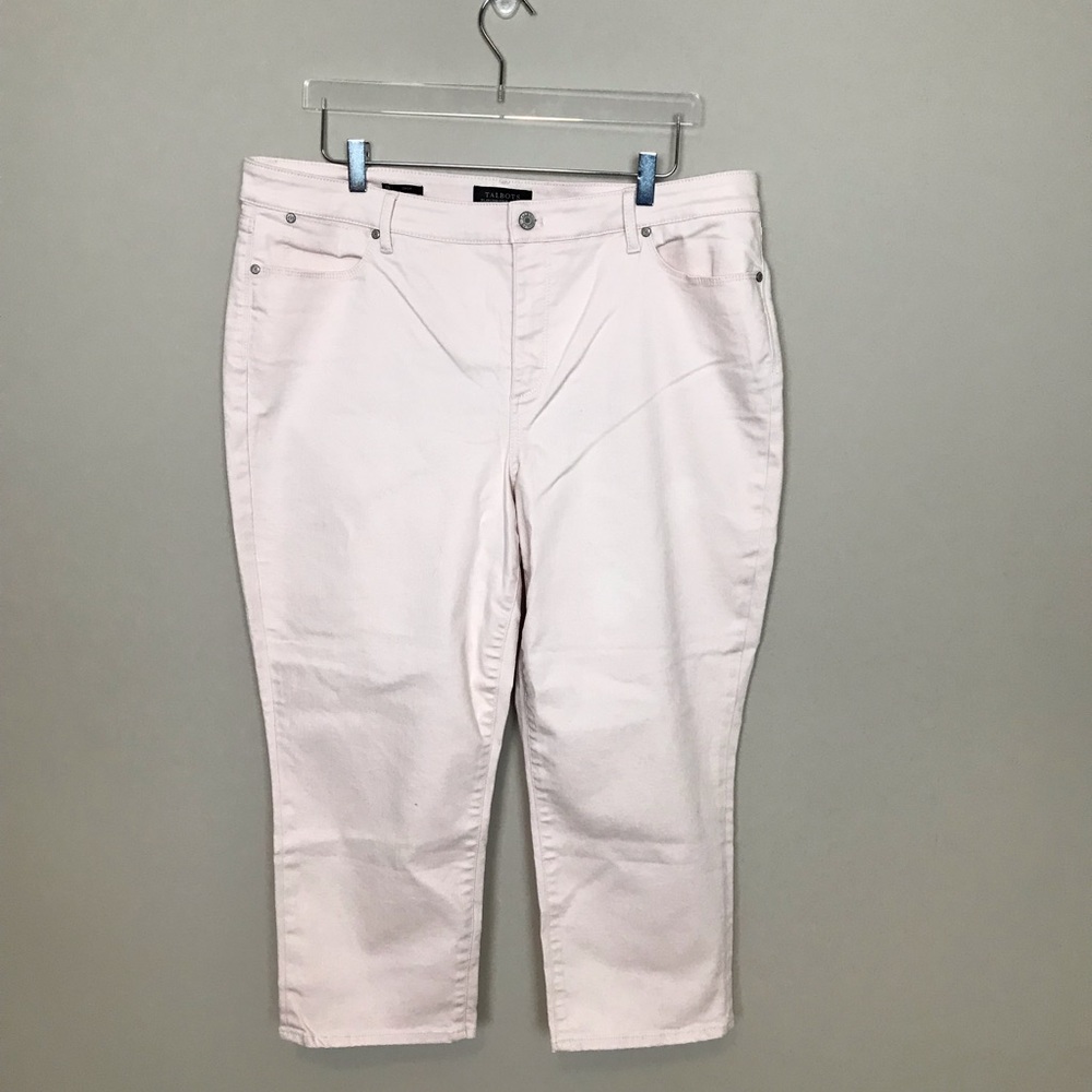 Talbots Flawless Five Pocket Crop Jeans
